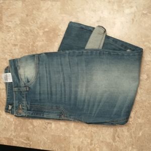 Jeans, Dark Silvery Blue, SIZE: 6